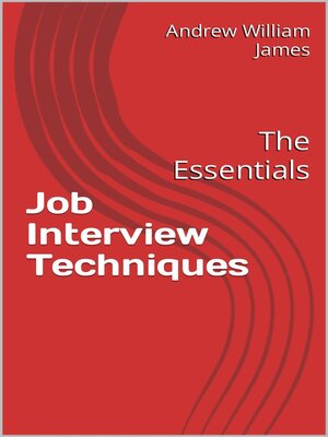 cover image of Interview Techniques